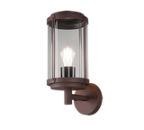 Aplique de exterior Trio Tanaro óxido IP44 32,5cm 2