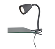 Flexo con pinza Trio Wanda negro mate 202620132