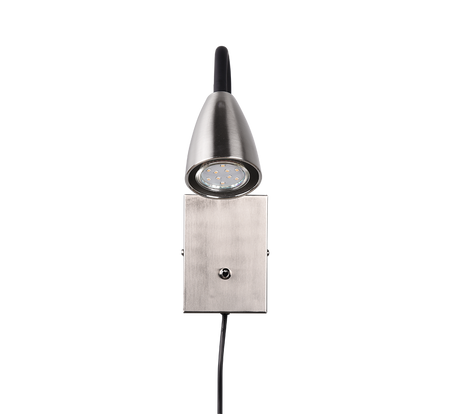 Aplique de pared Trio Wanda LED níquel mate 3000K 202670107