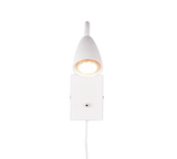 Aplique de pared Trio Wanda LED blanco mate 3000K 202670131