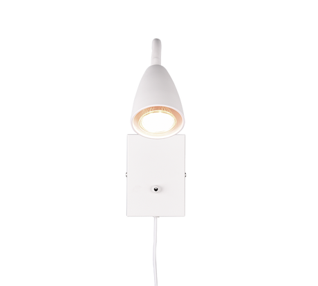 Aplique de pared Trio Wanda LED blanco mate 3000K 202670131