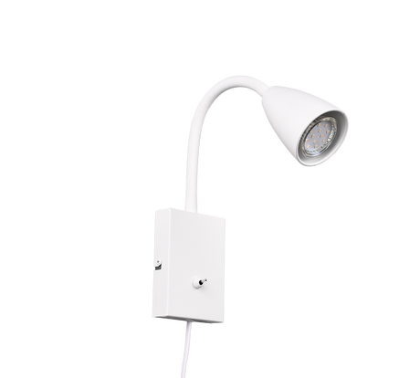 Aplique de pared Trio Wanda LED blanco mate 3000K 202670131