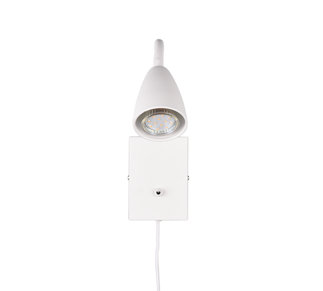Aplique de pared Trio Wanda LED blanco mate 3000K 202670131