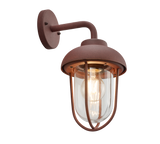 Aplique de exterior Trio Duero óxido IP44 33cm 202760124