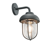 Trio Duero Anthracite Aluminum Exterior Wall Light 202760142