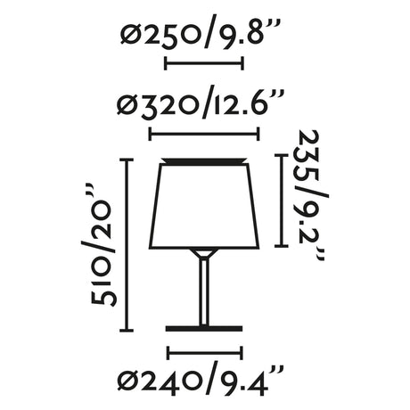 Faro 20305-83 - Dibujo técnico