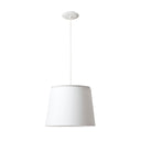 Lámpara de techo colgante Faro Savoy E27 blanco y blanco 20308-89