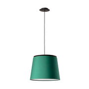 Lámpara de techo colgante Faro Savoy E27 negro y verde 20309-91