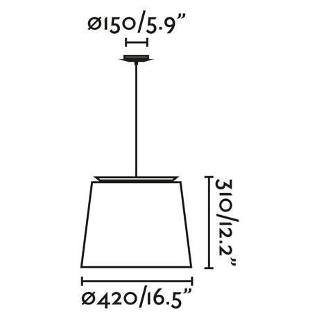 Faro 20309-91 - Dibujo técnico