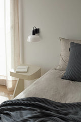 Lámpara de pared aplique Faro Tatawin cristal E27 blanco — ref. 20335-116 (2)