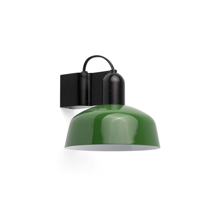 Lámpara de pared aplique Faro Tatawin E27 LED verde 20335-144