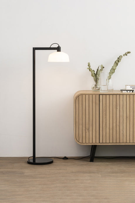 Lámpara de pie salón Faro Tatawin E27 blanco — ref. 20336-119 (2)