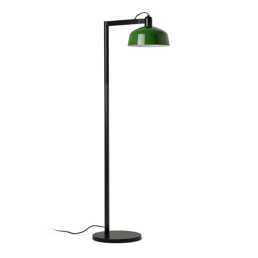 Lámpara de pie salón Faro Tatawin E27 LED verde 20336-149