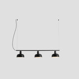 Lámpara de techo colgante Faro Tatawin 3 luces E27 para salón y comedor negro — ref. 20338-117 (6)