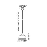Faro TATAWIN M Lámpara colgante blanco 20339-119
