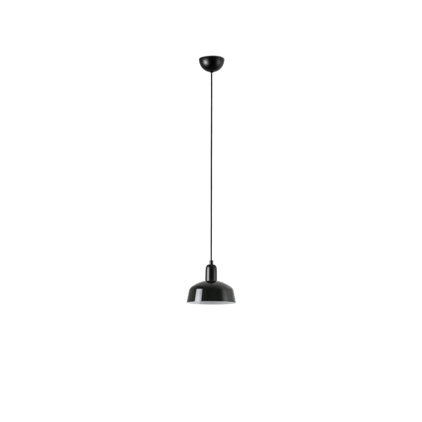 Lámpara de techo colgante Faro Tatawin 1 luz E27 LED negro 20339-141