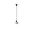 Lámpara de techo colgante Faro Tatawin 1 luz E27 LED azul grisaceo 20339-142