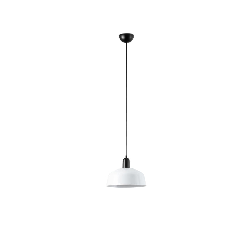 Lámpara de techo colgante Faro Tatawin 1 luz E27 LED blanco Ø25cm 20339-145