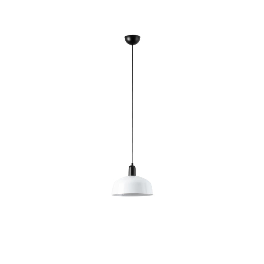 Lámpara de techo colgante Faro Tatawin 1 luz E27 Ø25cm blanco — ref. 20339-145 (1)