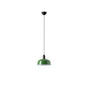 Lámpara de techo colgante Faro Tatawin 1 luz E27 verde Ø25cm 20339-149