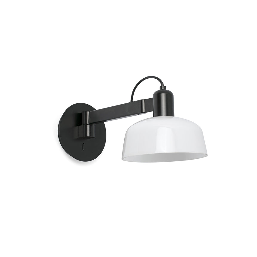 Lámpara de pared aplique Faro Tatawin E27 LED blanco 20342-140