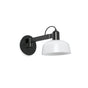 Lámpara de pared aplique Faro Tatawin metal con brazo E27 blanco — ref. 20342-140 (1)