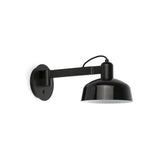 Lámpara de pared aplique Faro Tatawin E27 LED negro 20342-141