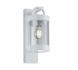 Trio Sambesi White mat aluminum exterior wall light 204160131