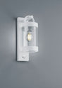 Aplique de exterior Trio Sambesi blanco mate con sensor movimiento IP44 33cm 204169131