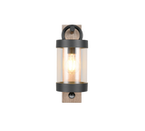 Aplique de exterior Trio Sambesi imitación madera con sensor movimiento IP44 33cm 204169135 - vista 2