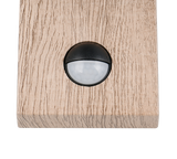 Aplique de exterior Trio Sambesi imitación madera con sensor movimiento IP44 33cm 204169135 - vista 3