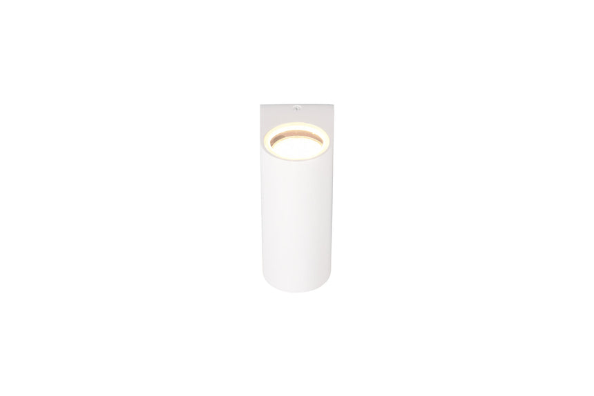 Trio Roya Aplique de pared exterior de aluminio estera blanca 204260231