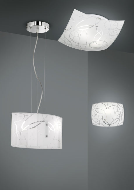 Aplique de pared Trio Spirelli LED blanco 2700K 204400101