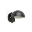 Lámpara de pared aplique Faro Matilda E14 LED negro 20501
