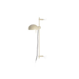 Lámpara de pared aplique Faro Matilda E14 LED beige 20508-136