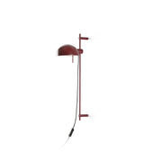 Lámpara de pared aplique Faro Matilda E14 granate 20510-138
