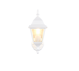Aplique de exterior Trio Livenza LED blanco mate 2700K IP44 34cm 205760131