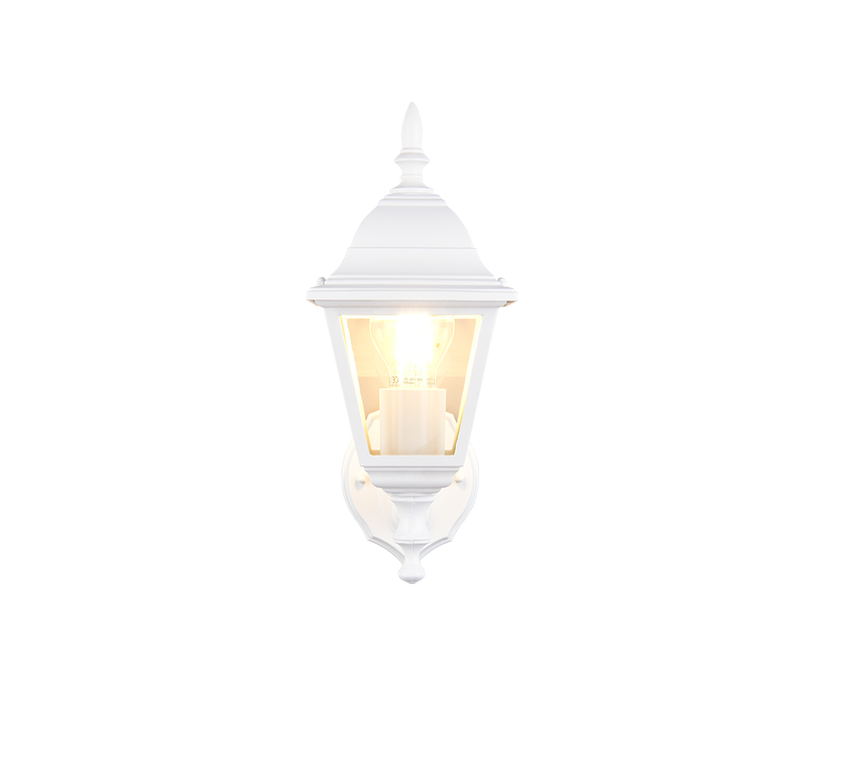 Aplique de exterior Trio Livenza LED blanco mate 2700K IP44 34cm 205760131
