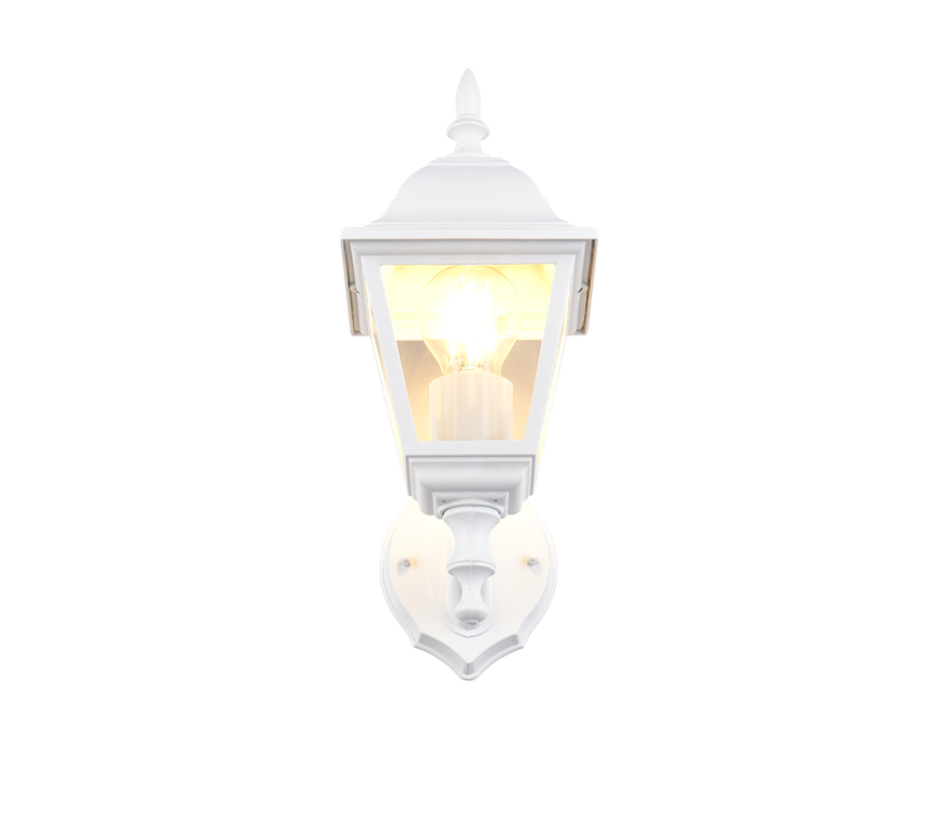 Aplique de exterior Trio Livenza LED blanco mate 2700K IP44 34cm 205760131