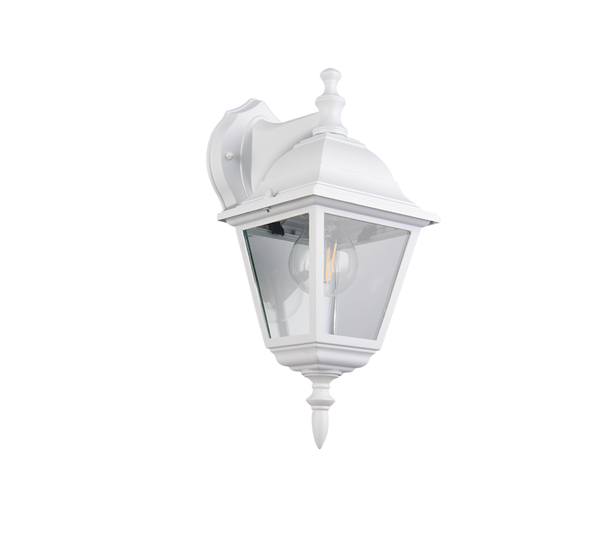 Aplique de exterior Trio Livenza LED blanco mate 2700K IP44 34cm 205767131