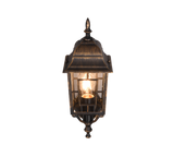 Aplique de exterior Trio Volturno LED antique rust 2700K IP44 41,5cm 205960128