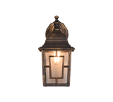 Aplique de exterior Trio Volturno LED antique rust 2700K IP44 205967128