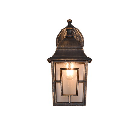 Aplique de exterior Trio Volturno LED antique rust 2700K IP44 205967128