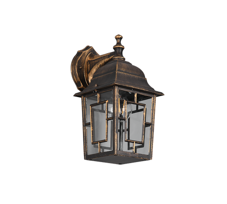 Aplique de exterior Trio Volturno LED antique rust 2700K IP44 205967128