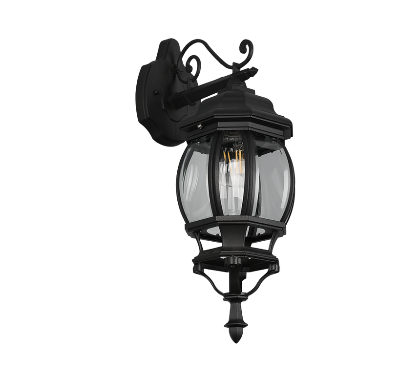 Aplique de exterior Trio Elvo negro mate IP44 49,5cm 206960132 - vista 5