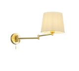 Aplique de pared Trio Lyon bronce mate 32,5cm 209100108