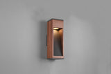 Aplique de exterior Trio Canning madera IP44 2