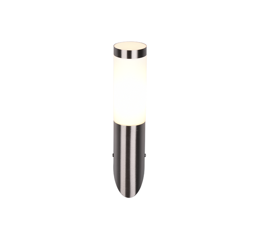 Aplique de exterior Trio Trioto LED níquel mate 3000K IP44 39cm 209760107