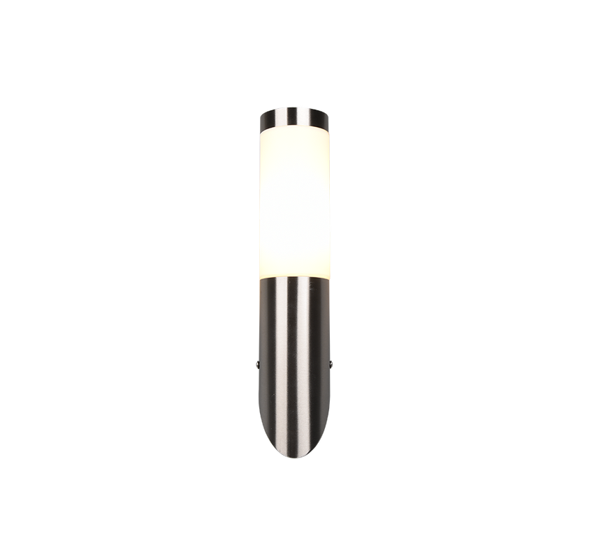 Aplique de exterior Trio Trioto LED níquel mate 3000K IP44 39cm 209760107