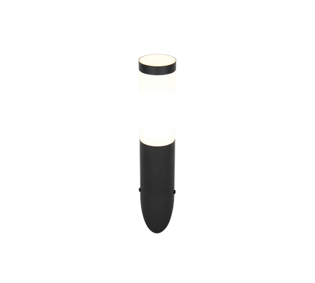 Aplique de exterior Trio Trioto LED negro mate 3000K IP44 39cm 209760132